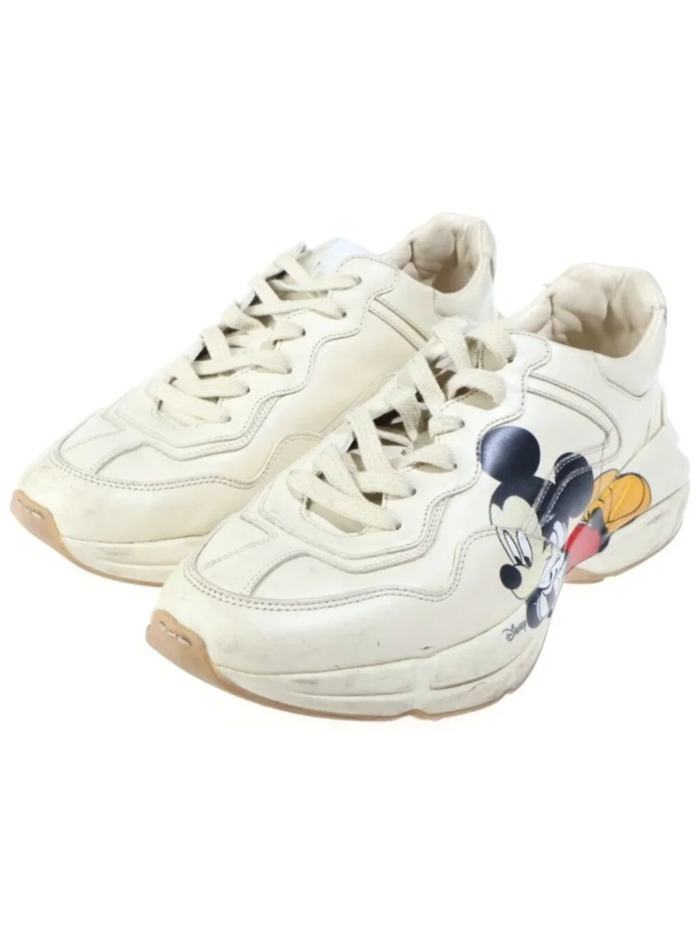 Gucci Disney Low Top Sneakers Mickey White